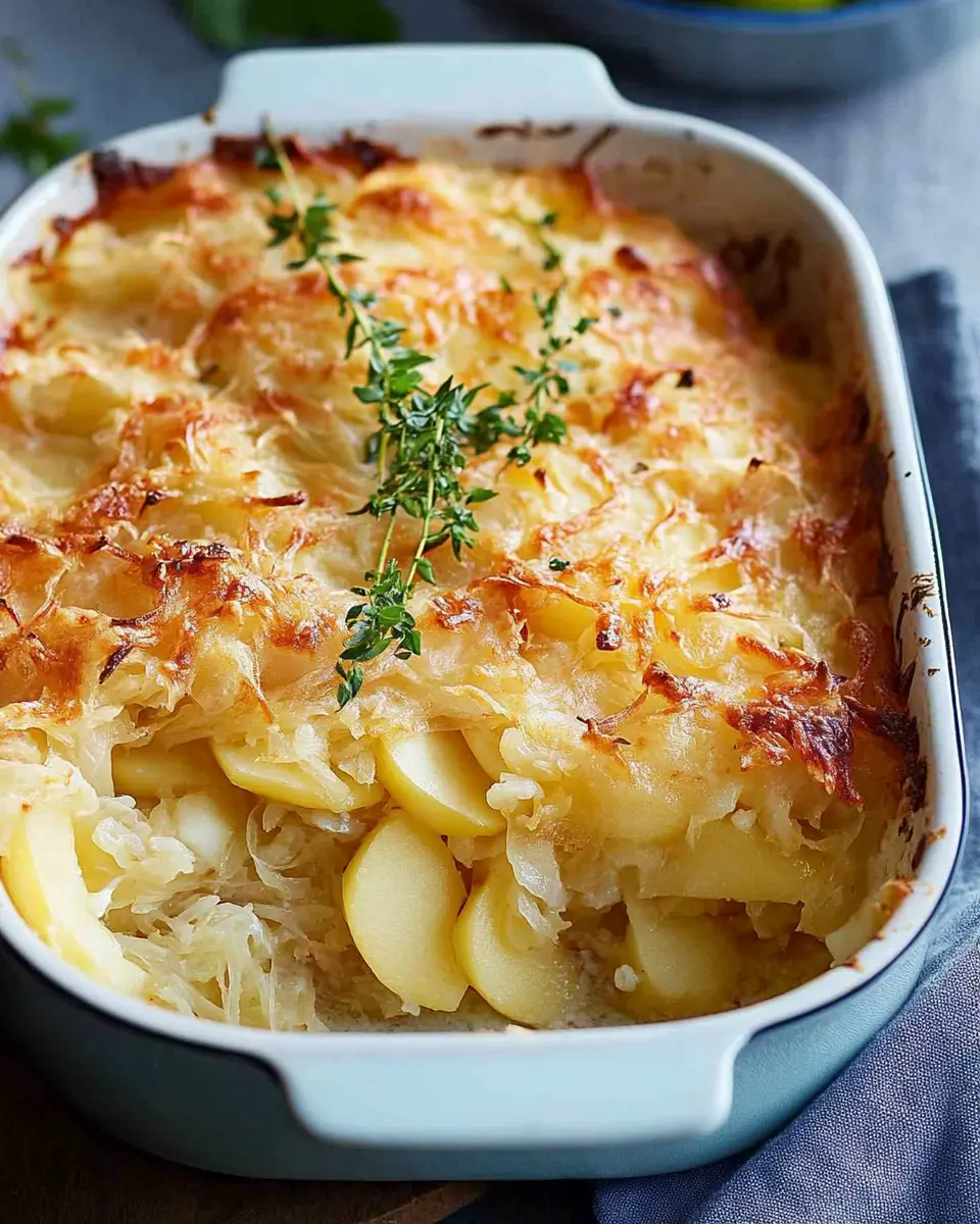 Sauerkraut Apfel Auflauf: A Cozy, Comforting Bake You’ll Love