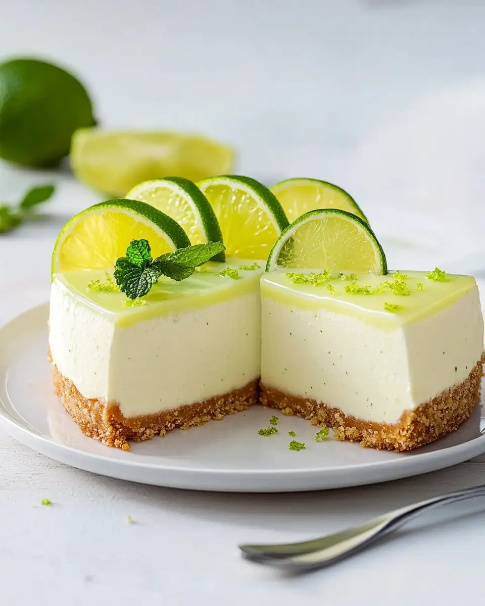 Limetten-Philadelpia-Torte: Indulgent Citrus Bliss Awaiting You