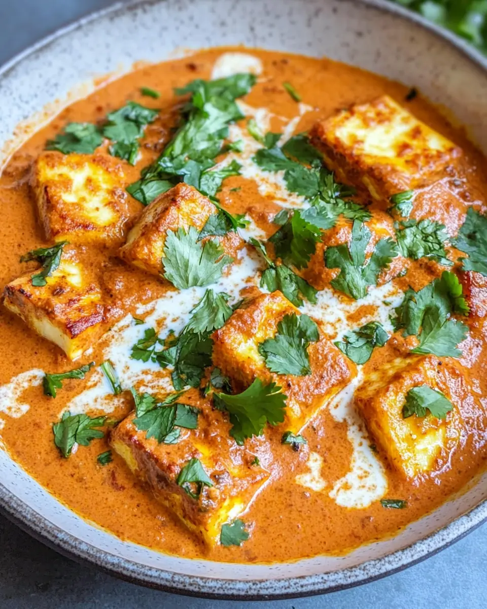Cremiges Halloumi Makhani: Indulgent Butter Curry Magic