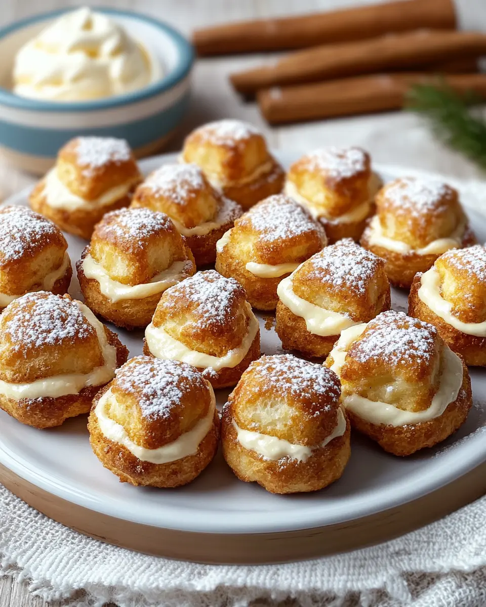 Air-Fryer Zimtschnecken-Bites: Irresistibly Crispy & Sweet