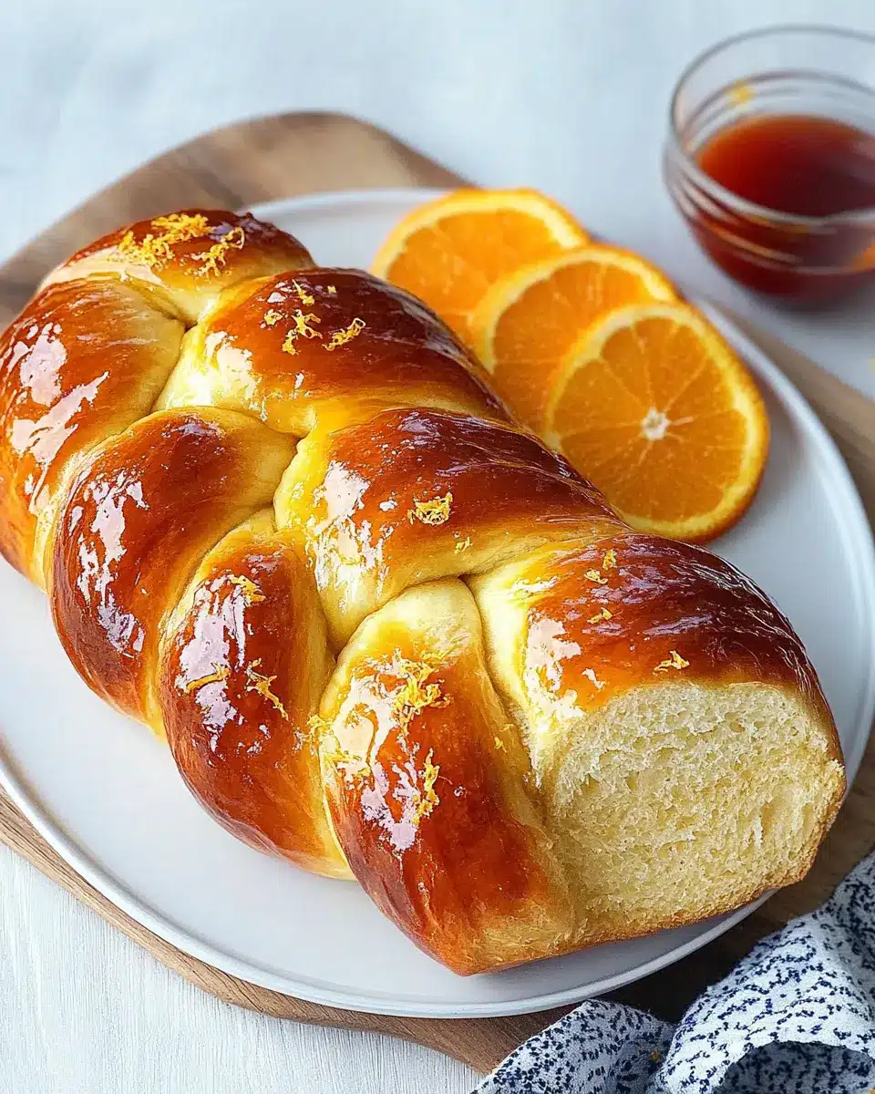 Veganer Hefezopf mit Orange: Irresistibly Fluffy Delight