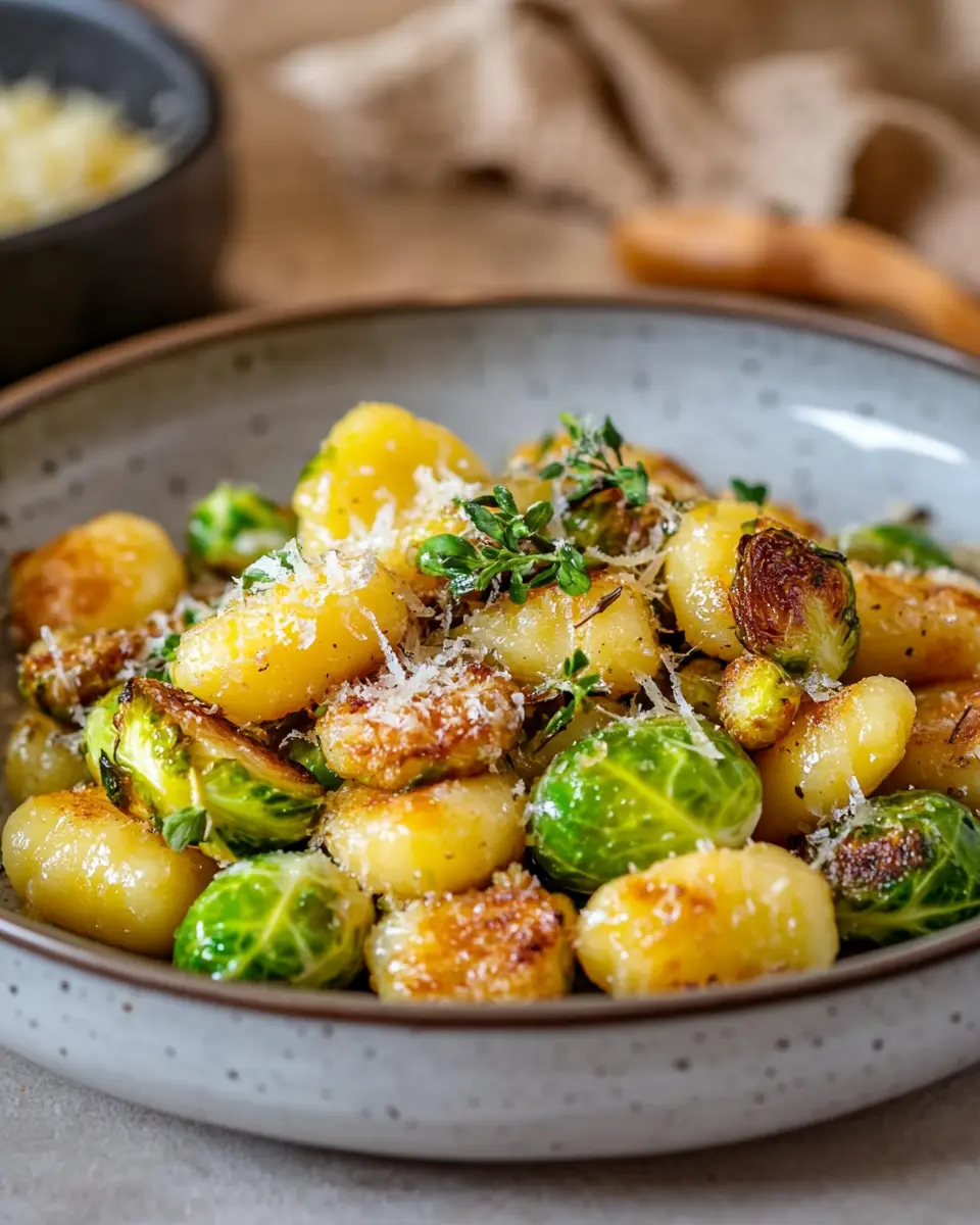 Rosenkohl Gnocchi Pfanne: The Irresistibly Cozy Comfort Dish