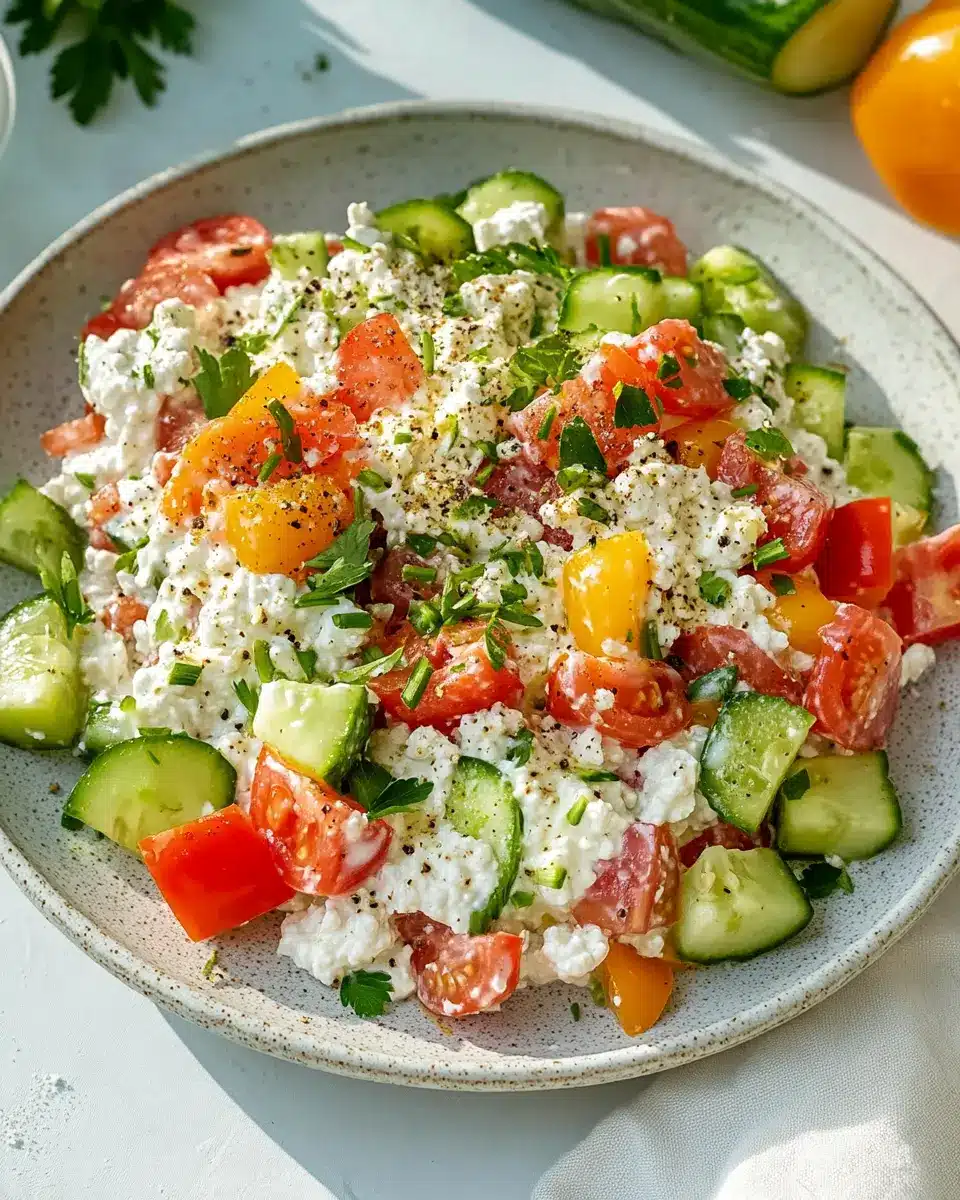 Hüttenkäse-Salat: The Best Creamy Salad You’ll Crave Daily