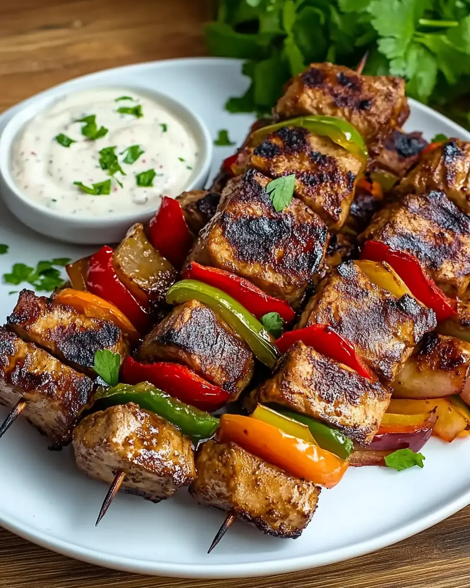 Saftige Kebabspieße aus dem Airfryer: Juicy & Easy Delight!