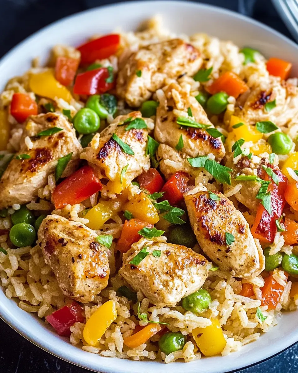 Reispfanne mit Hähnchen und Gemüse: Easy Comfort Food Bliss