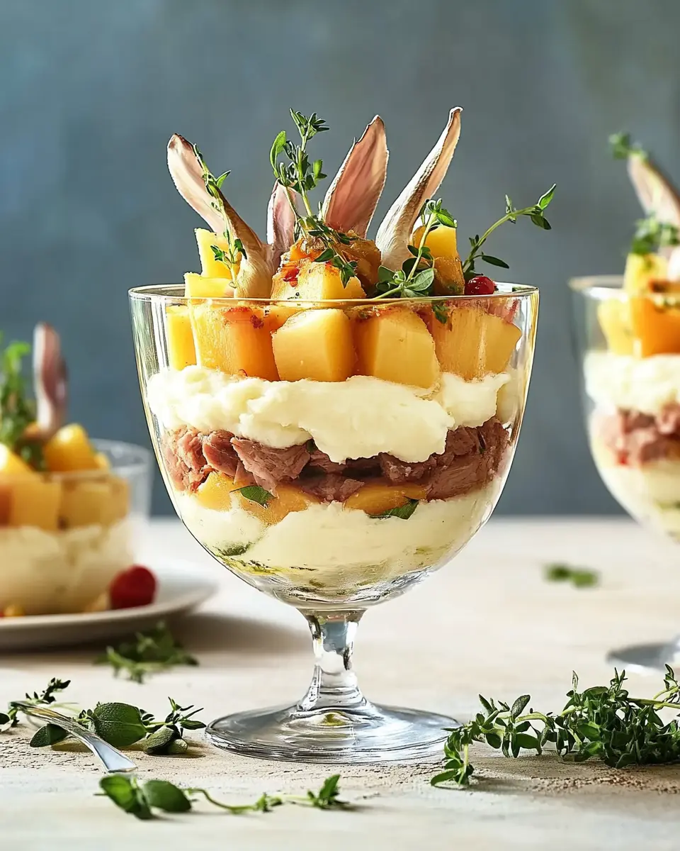 Herzhaftes Hasen-Trifle: Indulge in Cozy Comfort Flavors