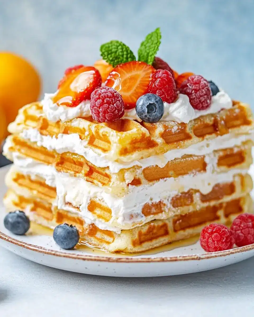 Waffelkuchen ohne Backen First Image First Image