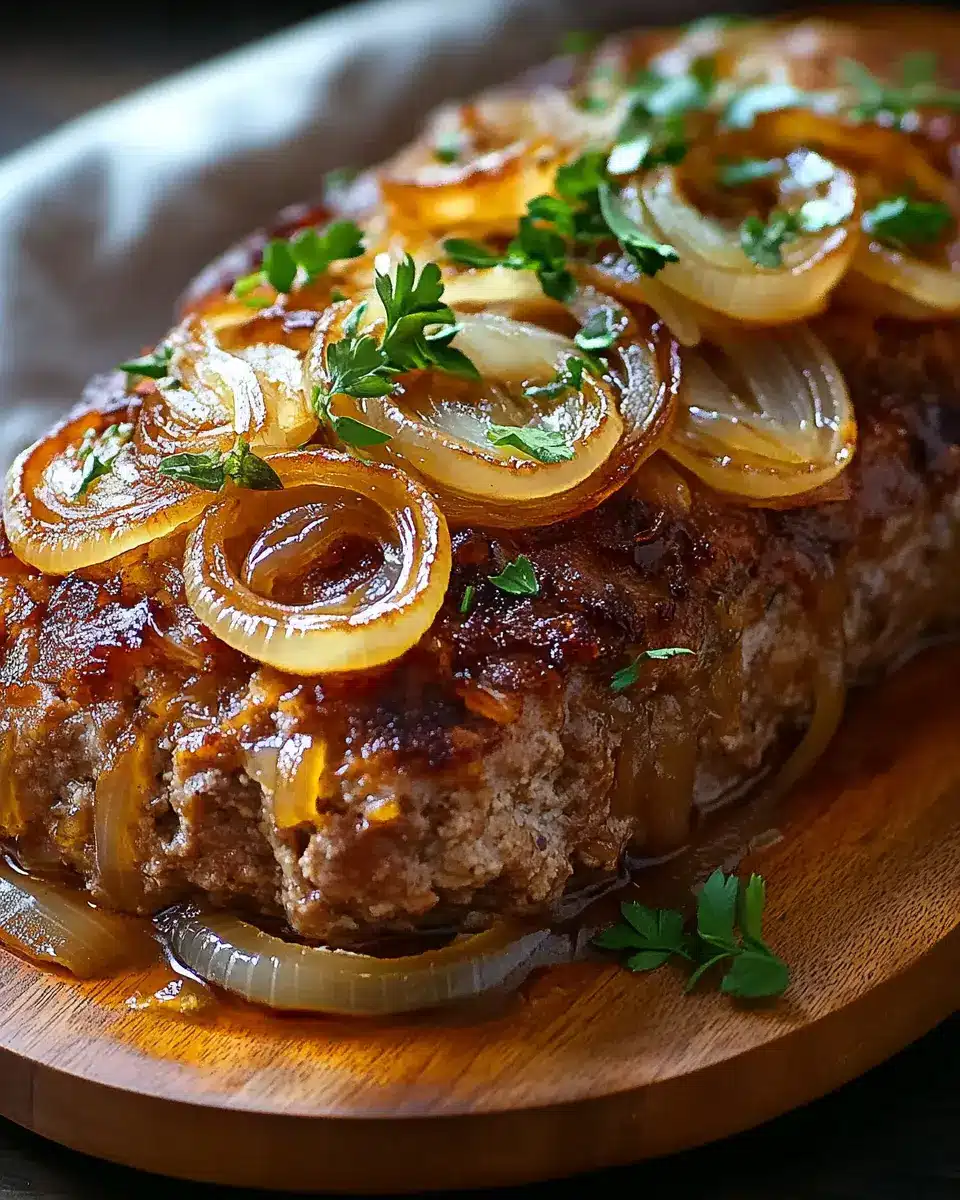 Französischer Zwiebel-Hackbraten: Juicy Comfort on a Plate 7 e3n77f5frndlhwwbg40c