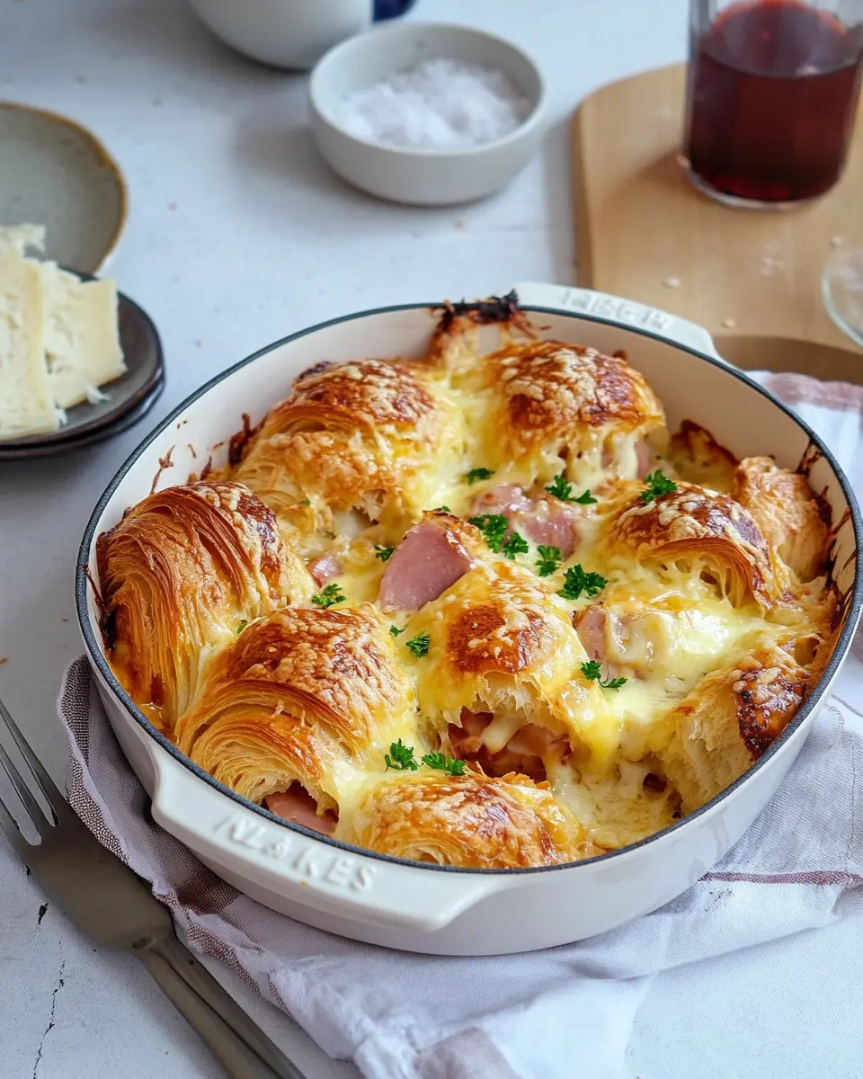 Schinken & Käse Croissant Auflauf: Irresistibly Easy Comfort Food