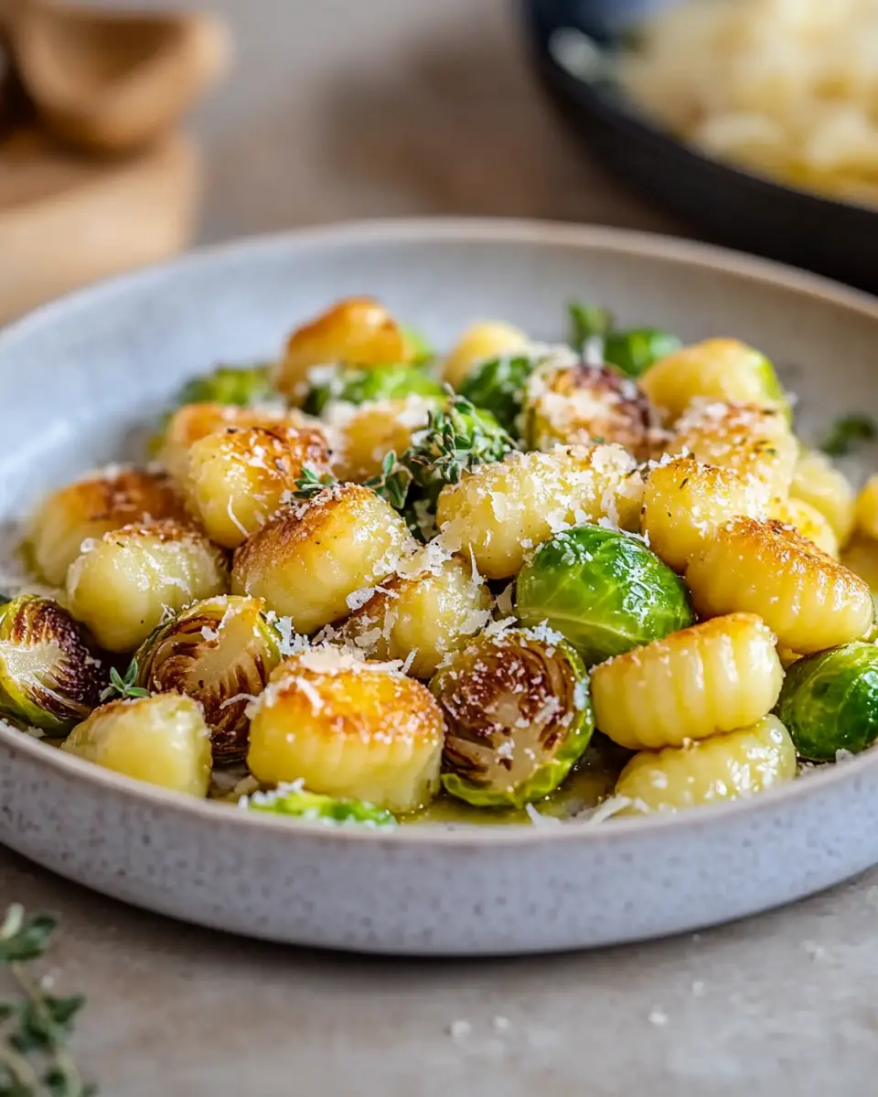 Rosenkohl Gnocchi Pfanne: The Irresistibly Cozy Comfort Dish