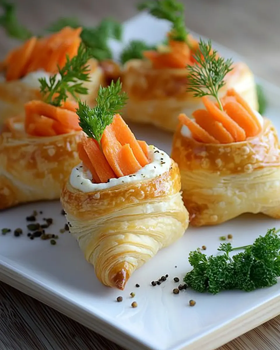 Blätterteig Möhren mit Lachscreme: Irresistibly Delicious Treat!