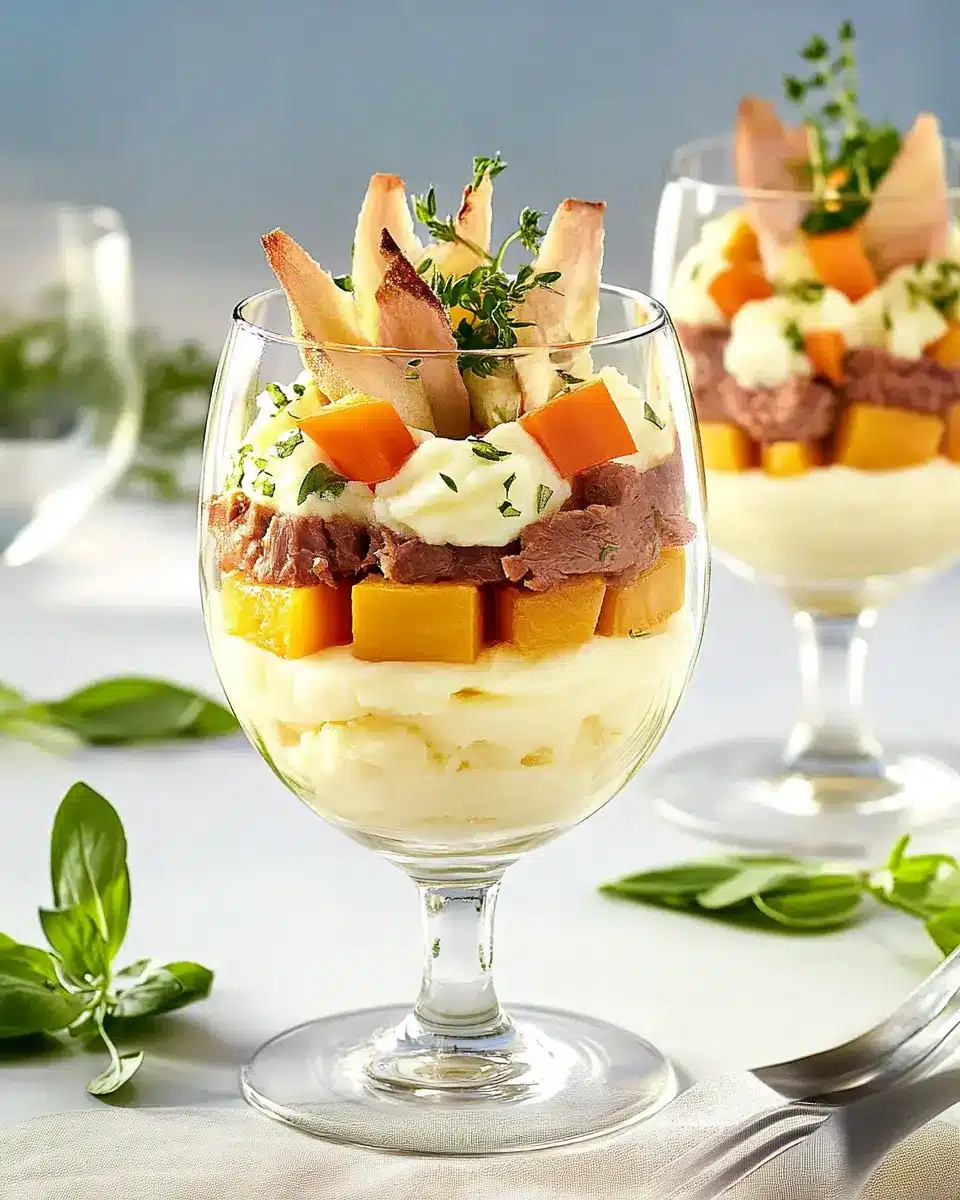 Herzhaftes Hasen-Trifle