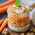 Carrot Cake Overnight Oats – schmeckt wie Karottenkuchen zum Frühstück First Image First Image