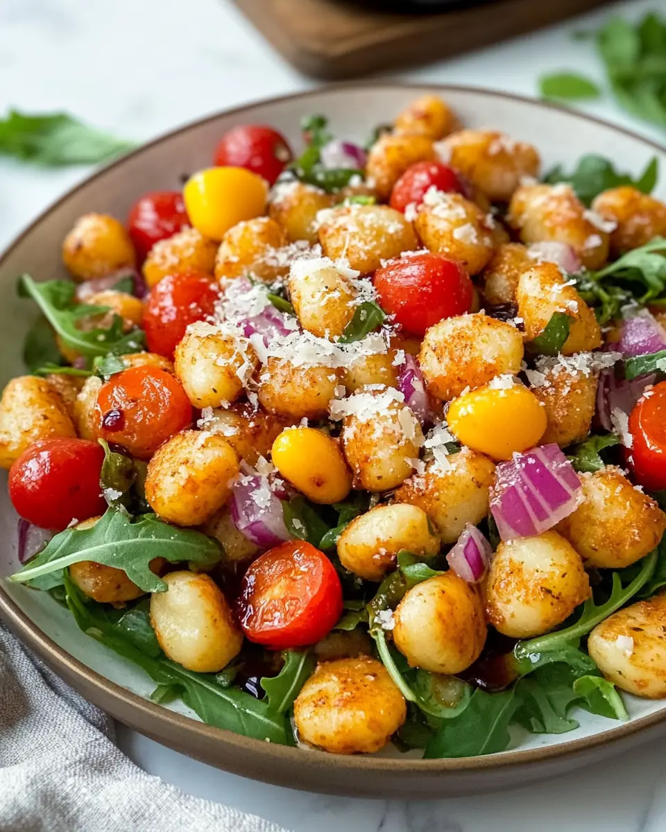 Crunchy Gnocchi Salat: The Best Fresh Twist on Comfort Food