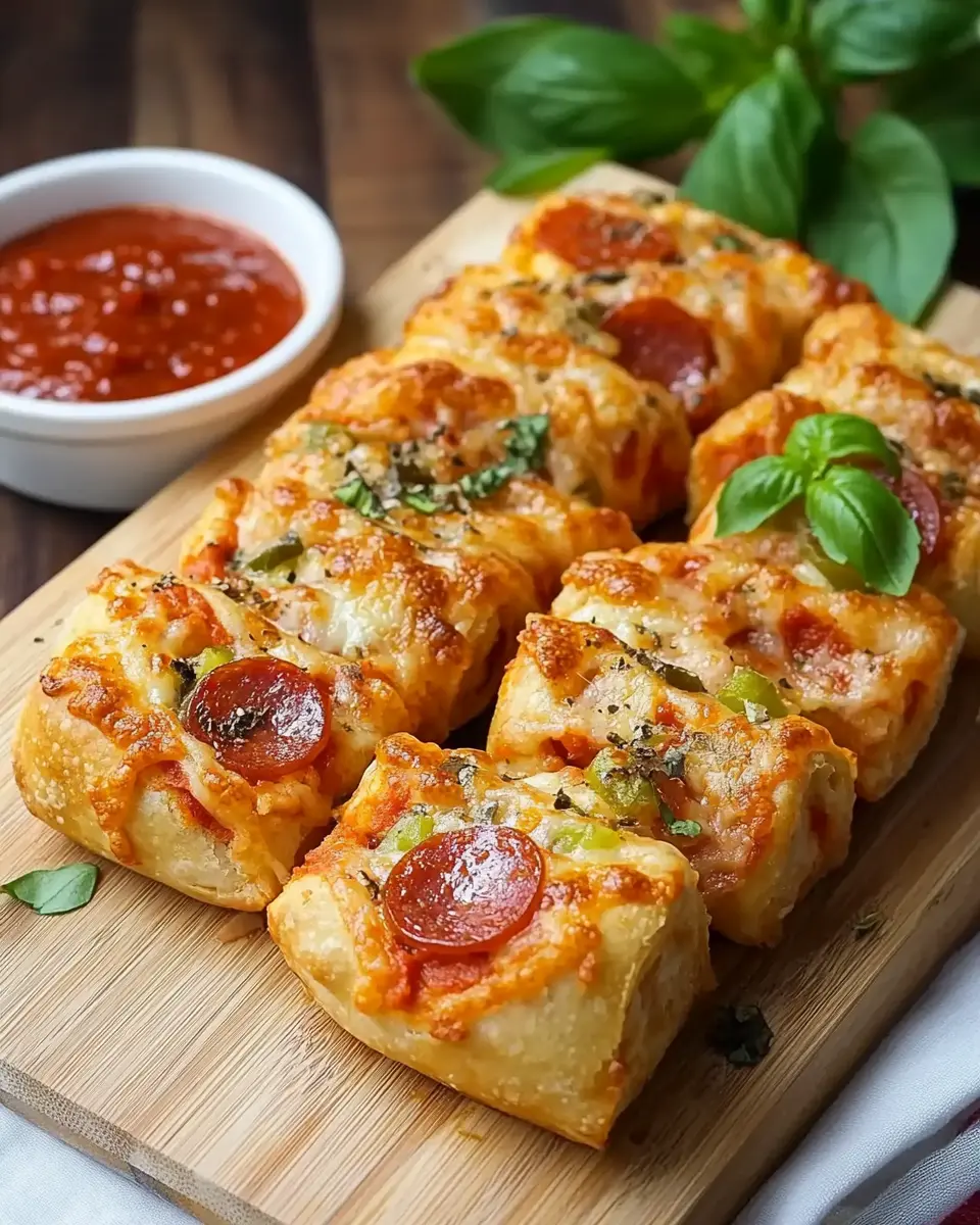 Schnelle Pizza Rolls: Irresistibly Cheesy and Easy to Make! 5