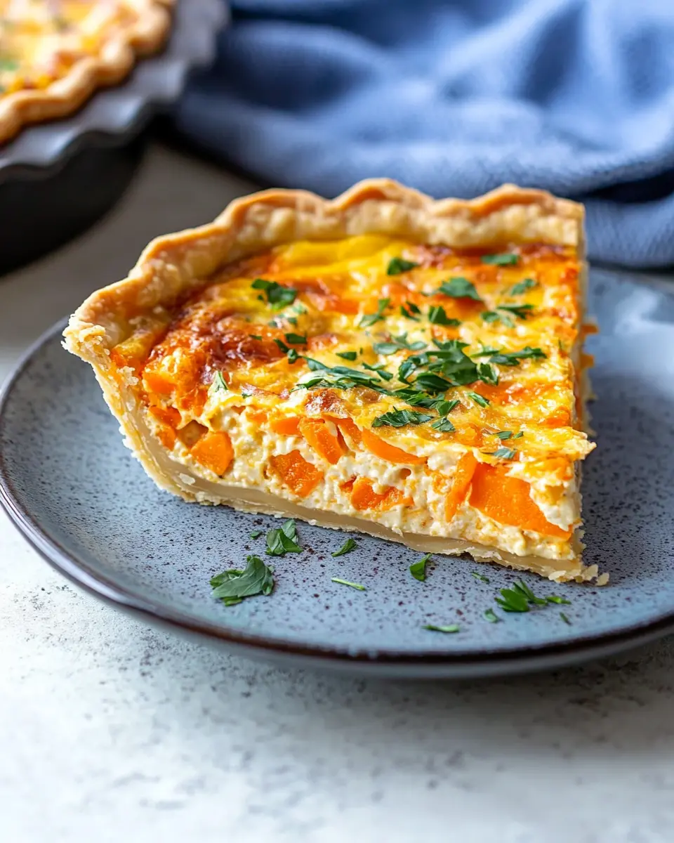 Karotten Quiche