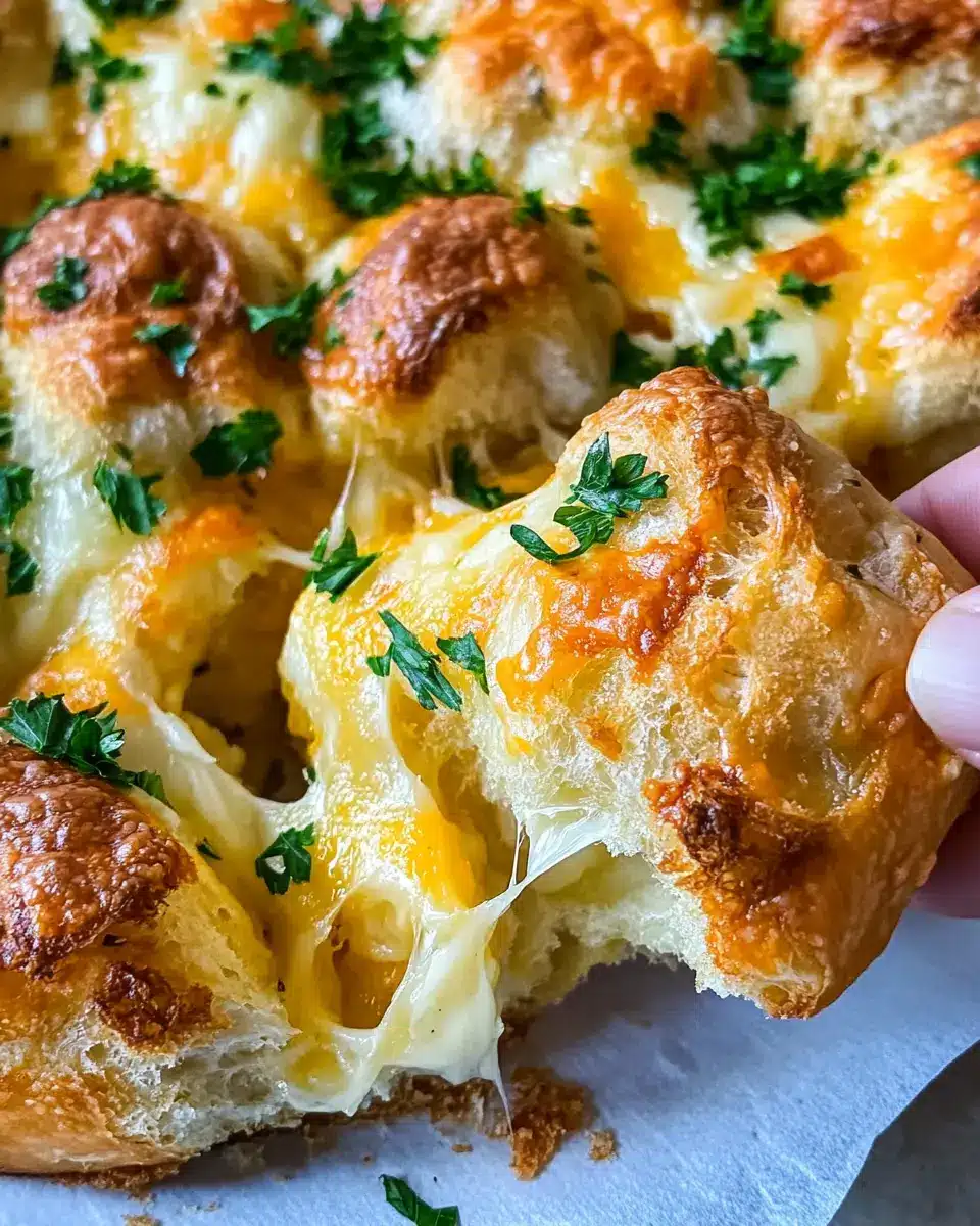 Käse Knoblauch Zupfbrot: Irresistibly Cheesy and Garlic Goodness