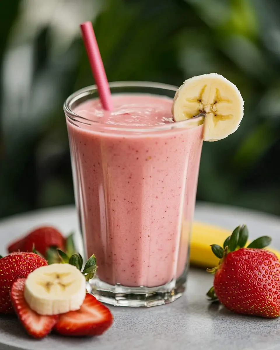 Erdbeer-Bananen-Smoothie: The Best Refreshing Treat for You