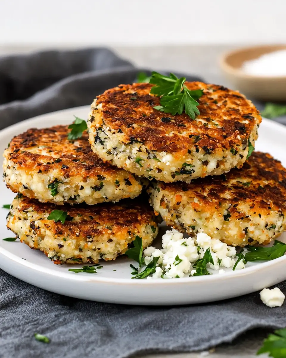 Rustikale Blumenkohlbratlinge: Irresistibly Crunchy Delights