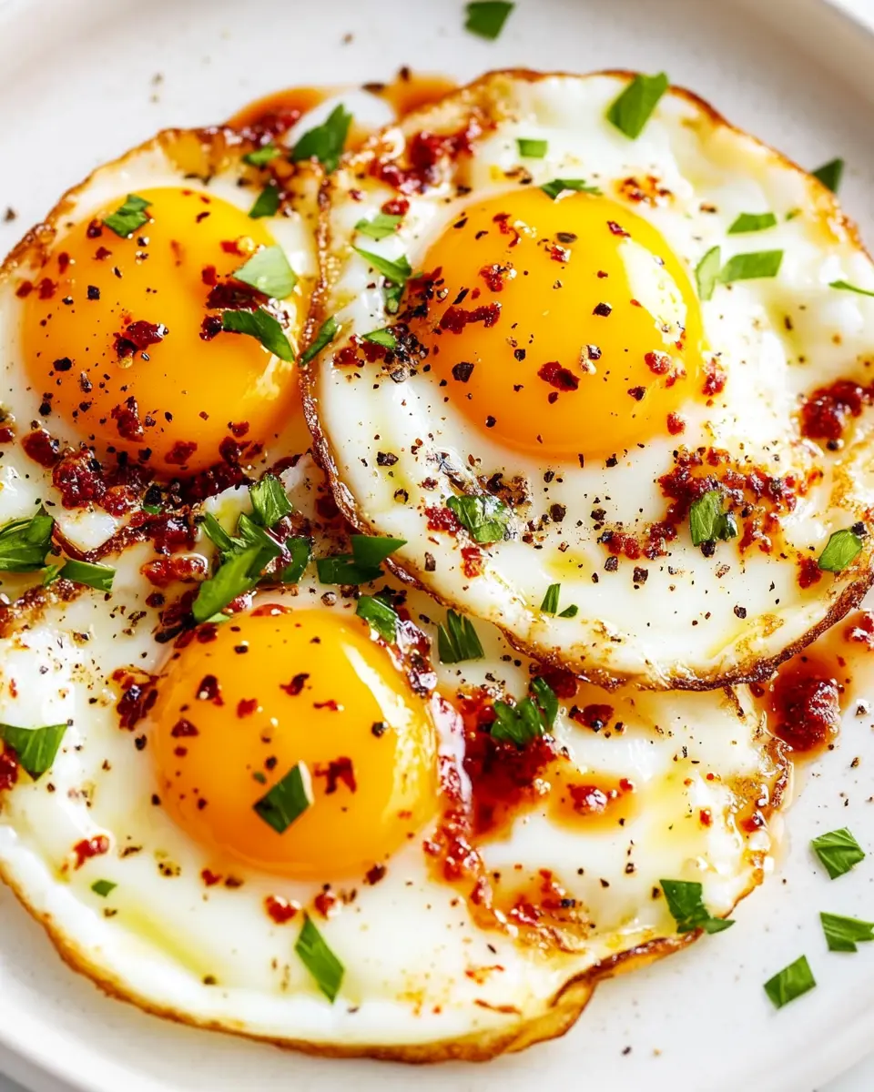 Crispy Chili Oil Eggs: Irresistibly Spicy Brunch Delight