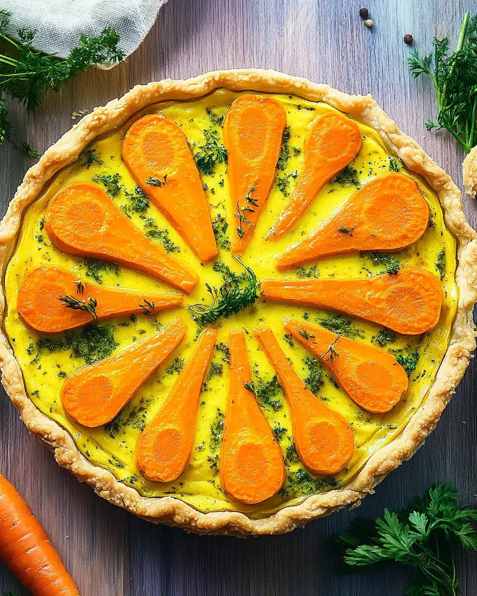 Möhrchen-Quiche: The Easy, Flavor-Packed Veggie Delight