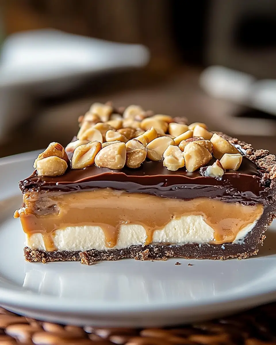 Snickers Pie: Irresistibly Indulgent No-Bake Delight