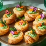 Bunt gefüllte Croissant-Nester First Image First Image