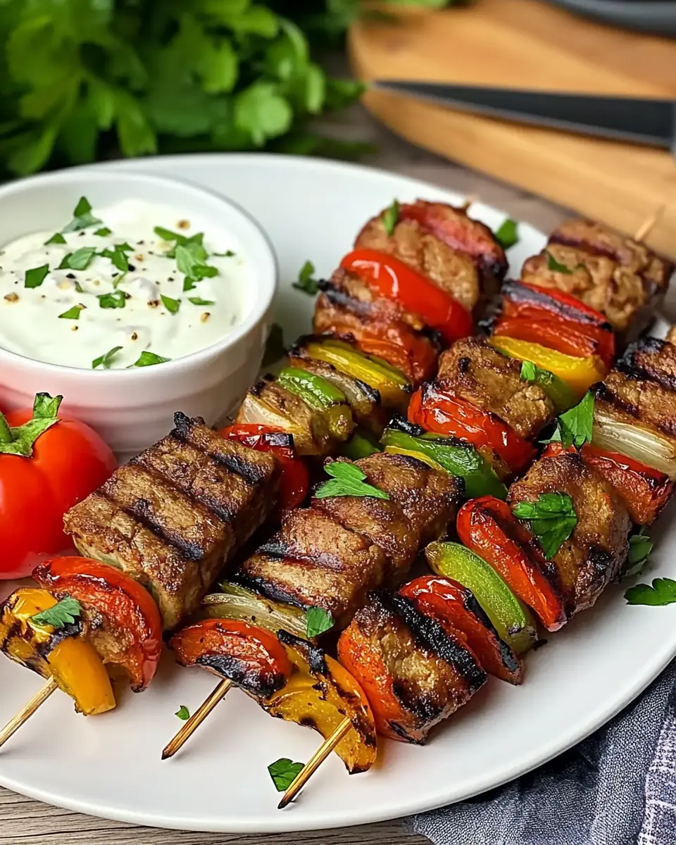 Saftige Kebabspieße aus dem Airfryer: Juicy & Easy Delight!