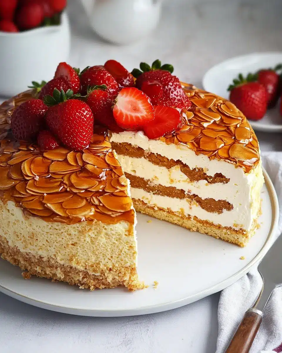 Bienenstich mit Erdbeeren: Irresistibly Sweet and Creamy Delight