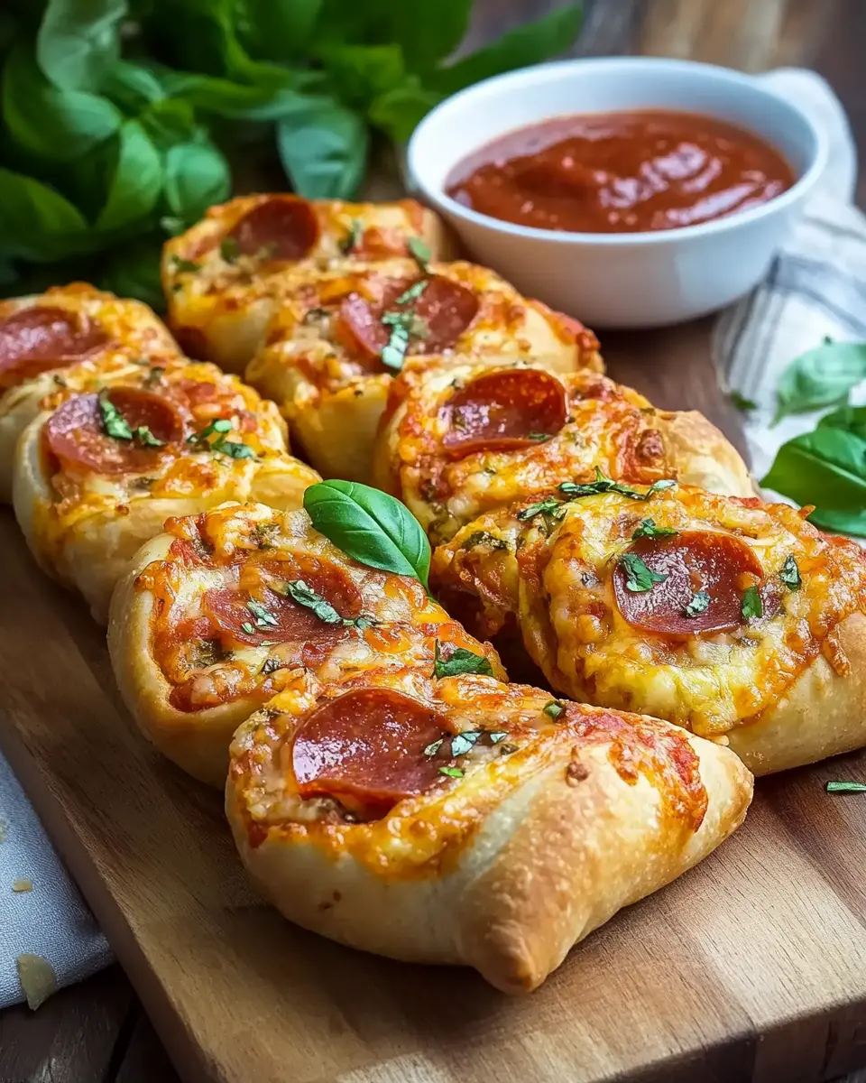 Schnelle Pizza Rolls First Image First Image