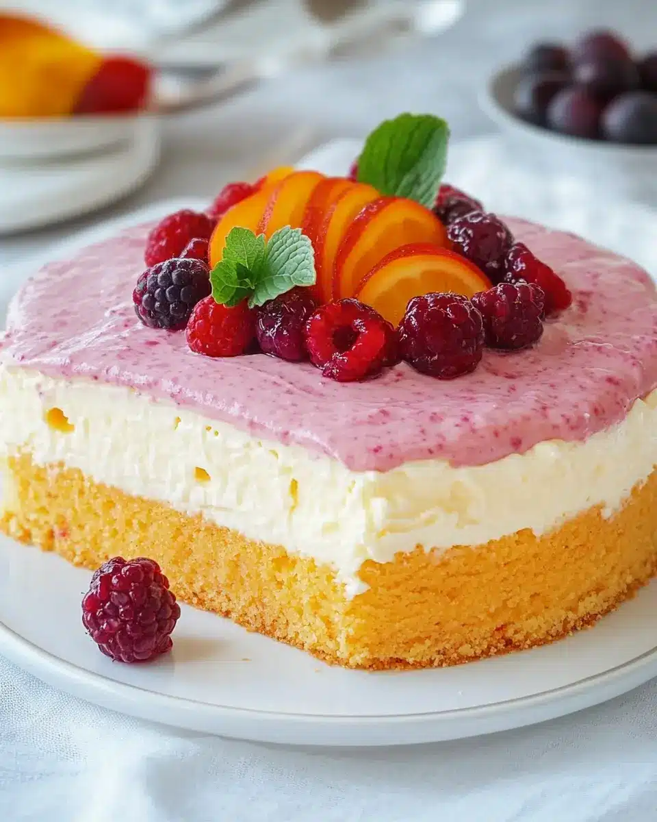 Schüttelkuchen mit Paradiescreme: The Juiciest Slice Ever!