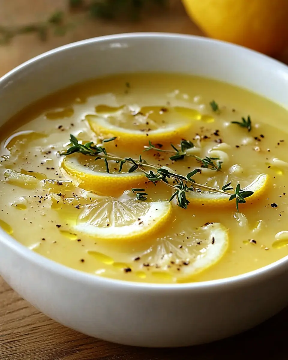 Frische Zitronensuppe First Image First Image