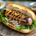 Bratwurst im Brötchen First Image First Image