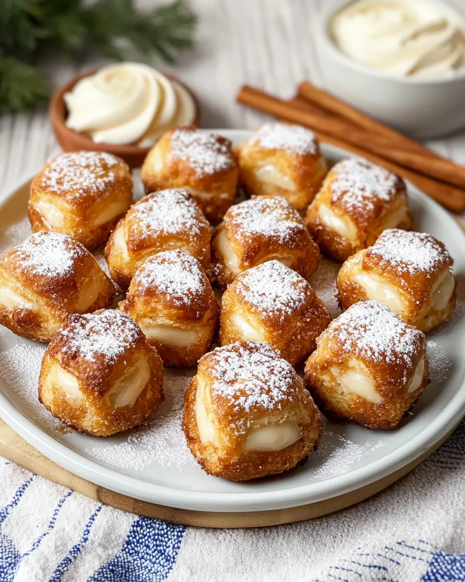 Air-Fryer Zimtschnecken-Bites: Irresistibly Crispy & Sweet