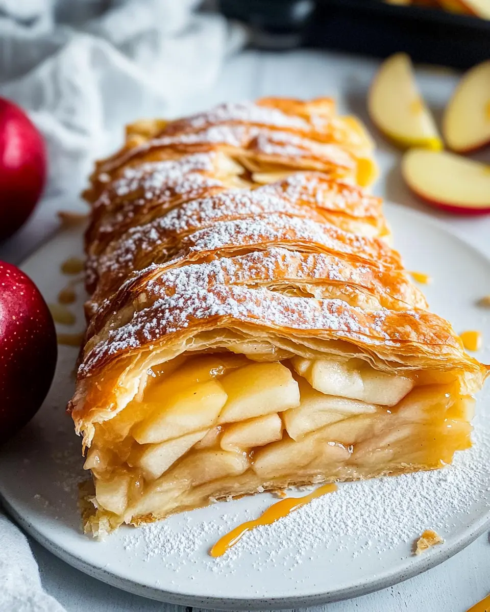Apfelstrudel aus Blätterteig: Irresistibly Easy & Delicious! 7