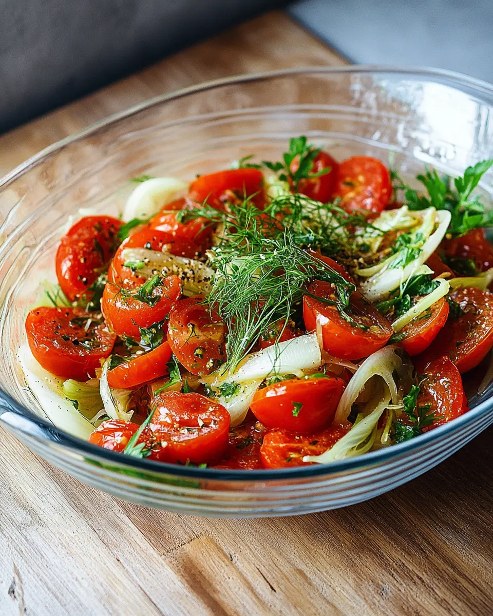 Lauwarmer Fenchel-Tomaten-Salat: The Best Fresh Twist on Salad