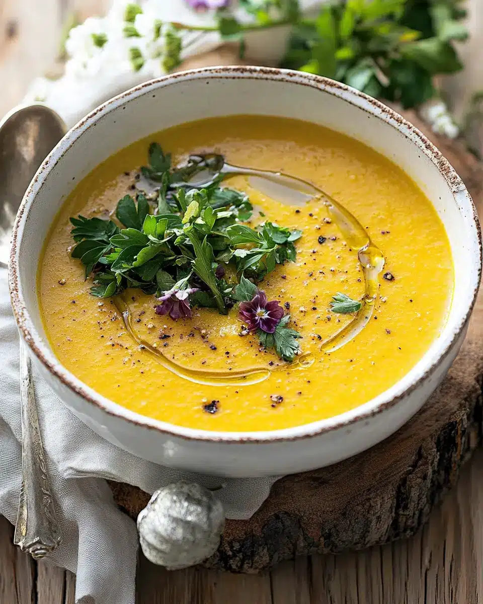 Gelbe Paprikasuppe: Comforting Goodness You'll Crave!
