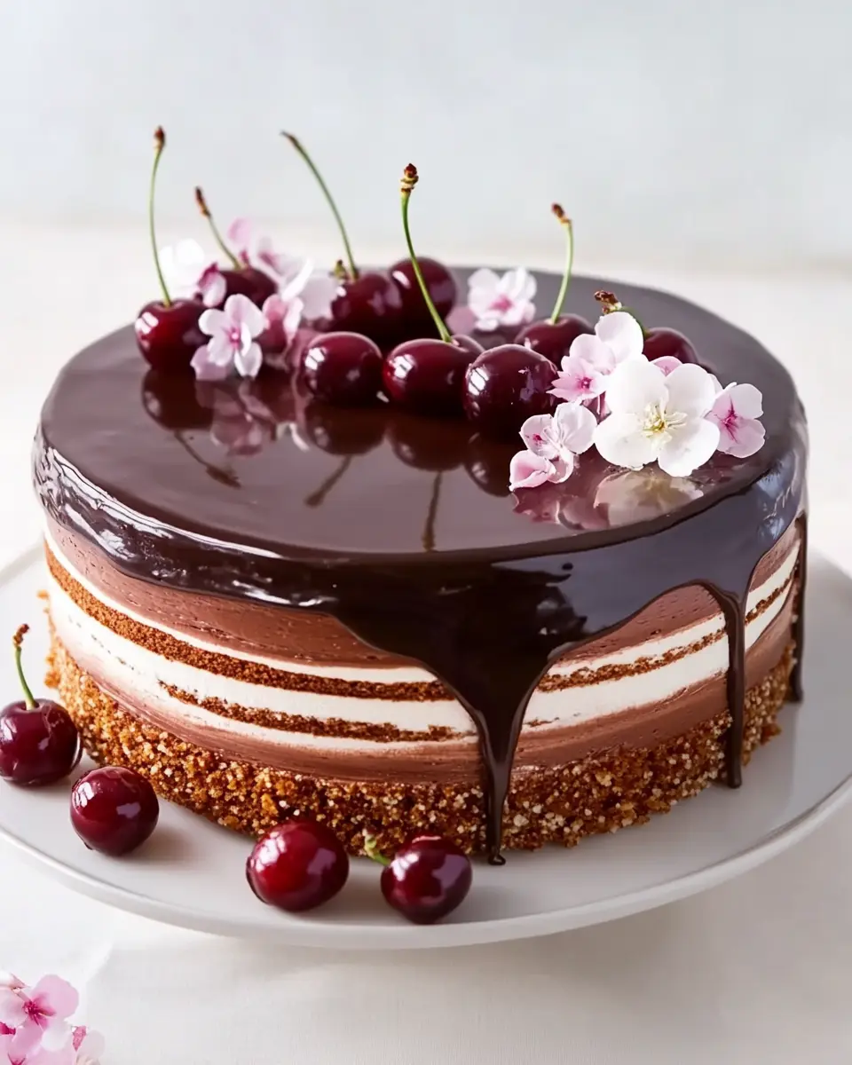 Ostertorte mit Kirschen und Schokolade: Indulgent Easter Delight