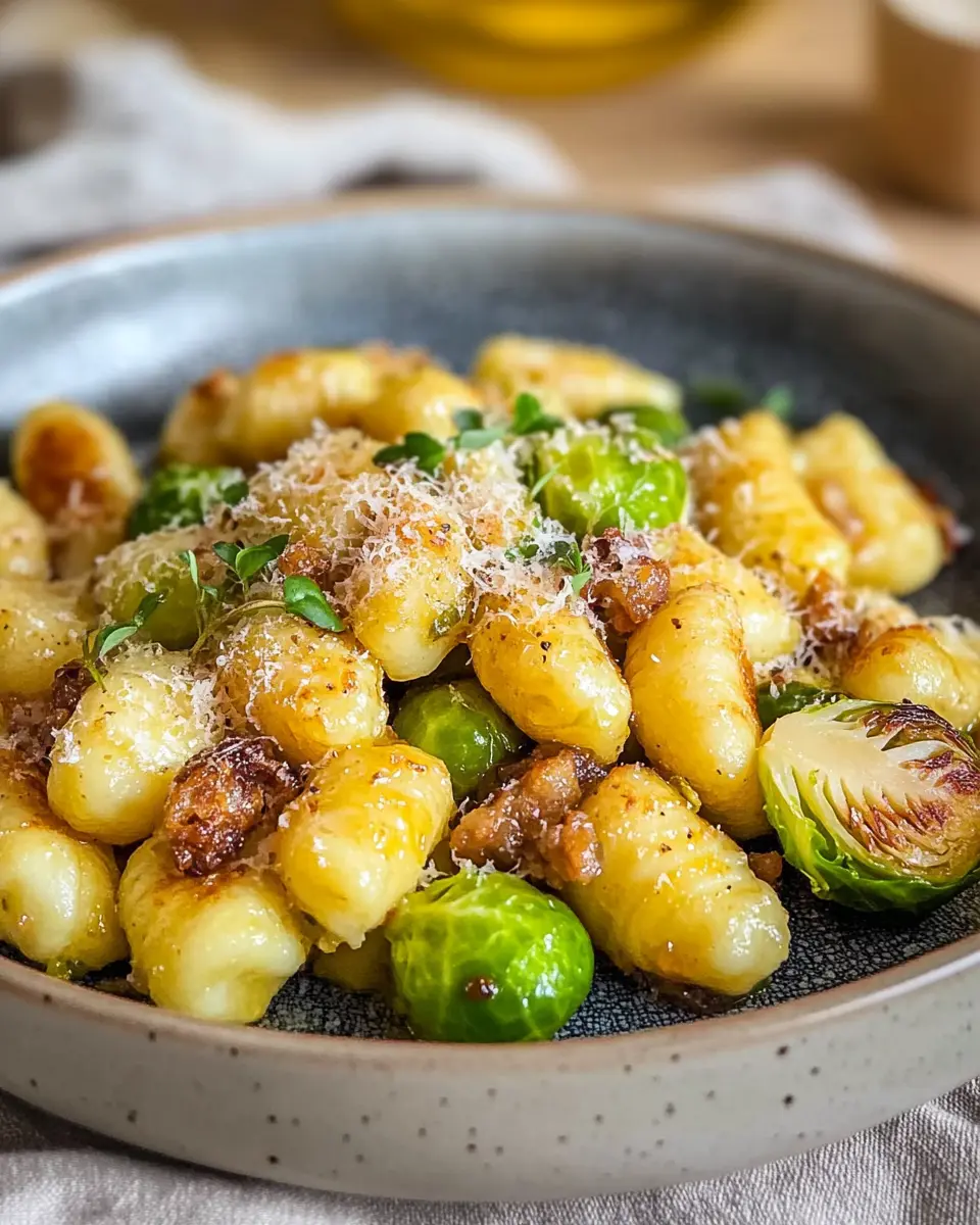 Rosenkohl Gnocchi Pfanne: The Irresistibly Cozy Comfort Dish