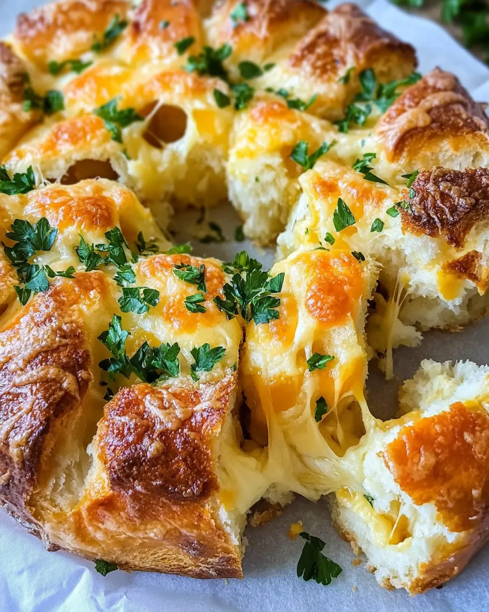 Käse Knoblauch Zupfbrot: Irresistibly Cheesy and Garlic Goodness