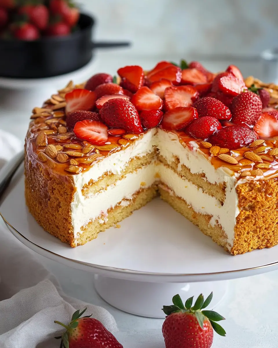 Bienenstich mit Erdbeeren: Irresistibly Sweet and Creamy Delight