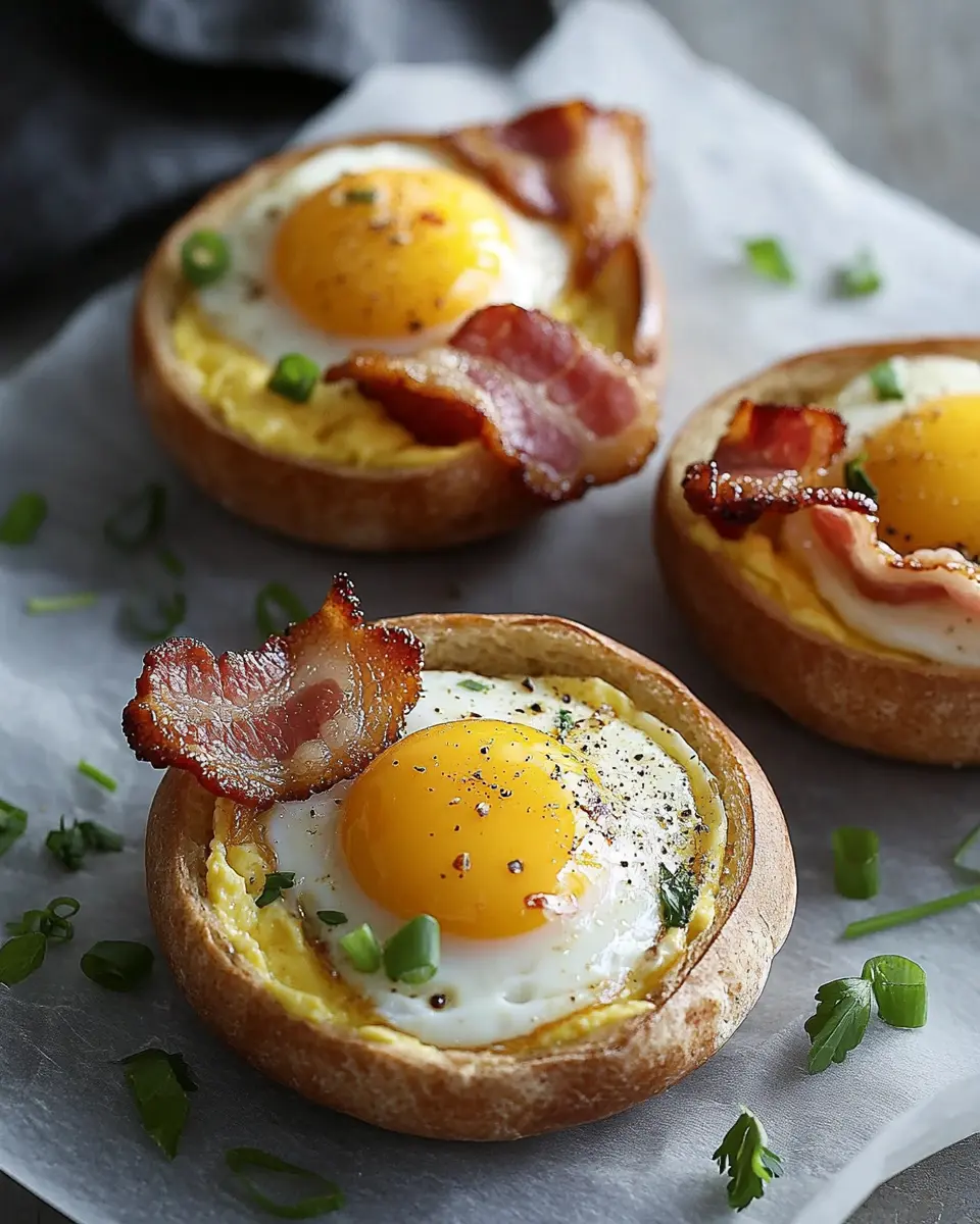 Bacon & Egg Frühstück Bowls: Indulgent Mornings Made Easy