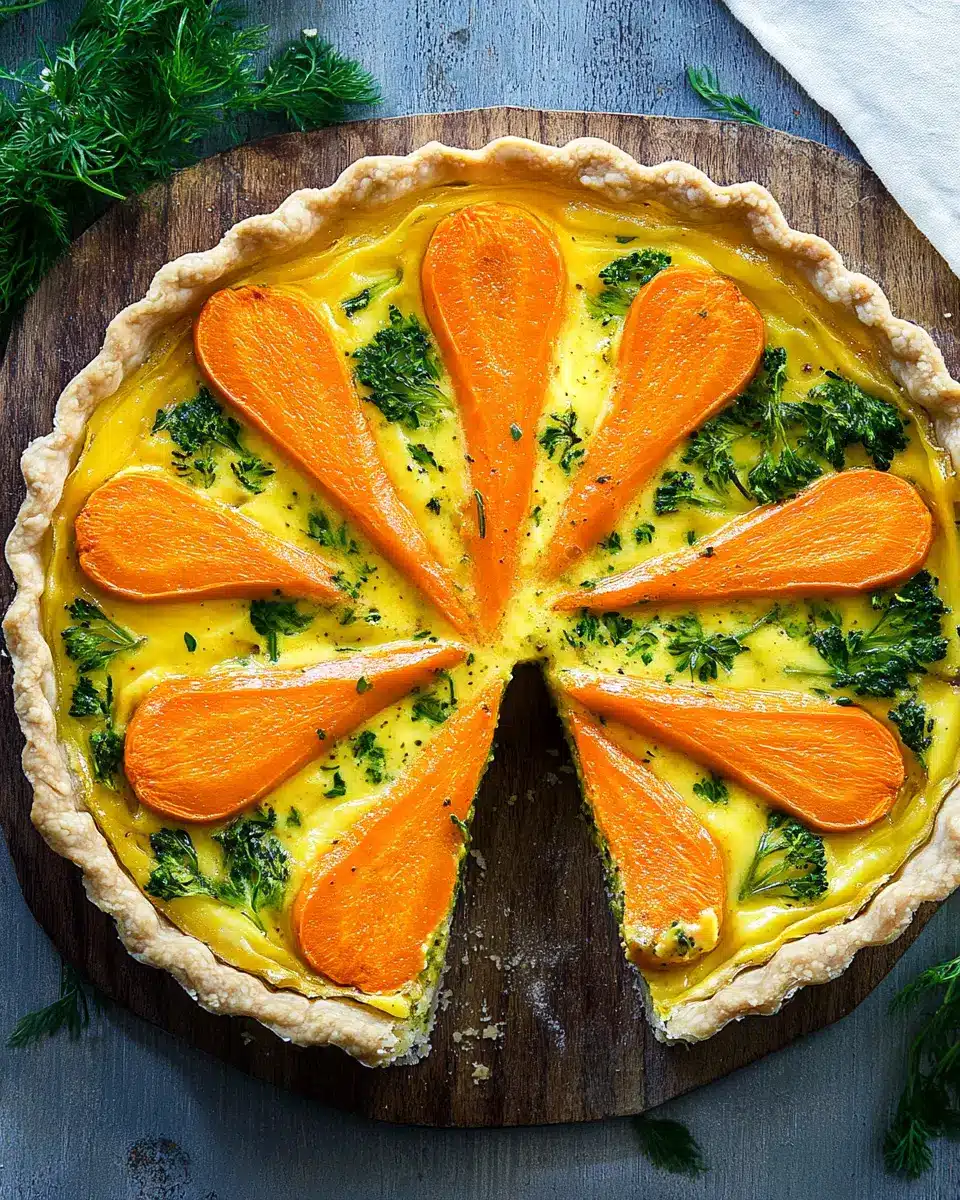 Möhrchen-Quiche: The Easy, Flavor-Packed Veggie Delight