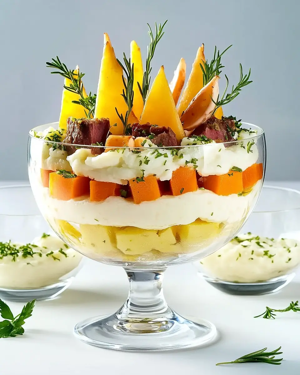 Herzhaftes Hasen-Trifle: Indulge in Cozy Comfort Flavors