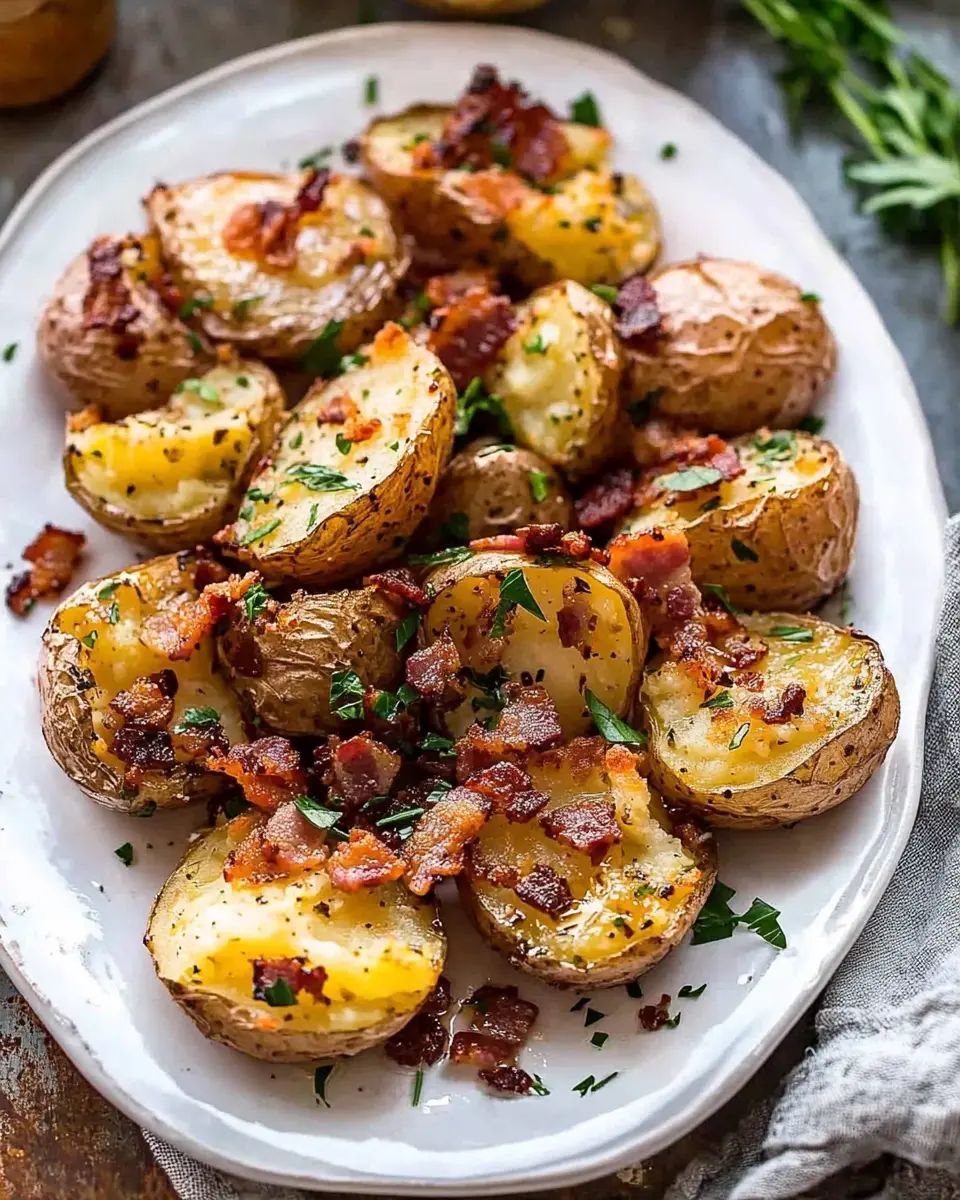 Crispy Smashed Potatoes: The Best Comfort Food Delight!