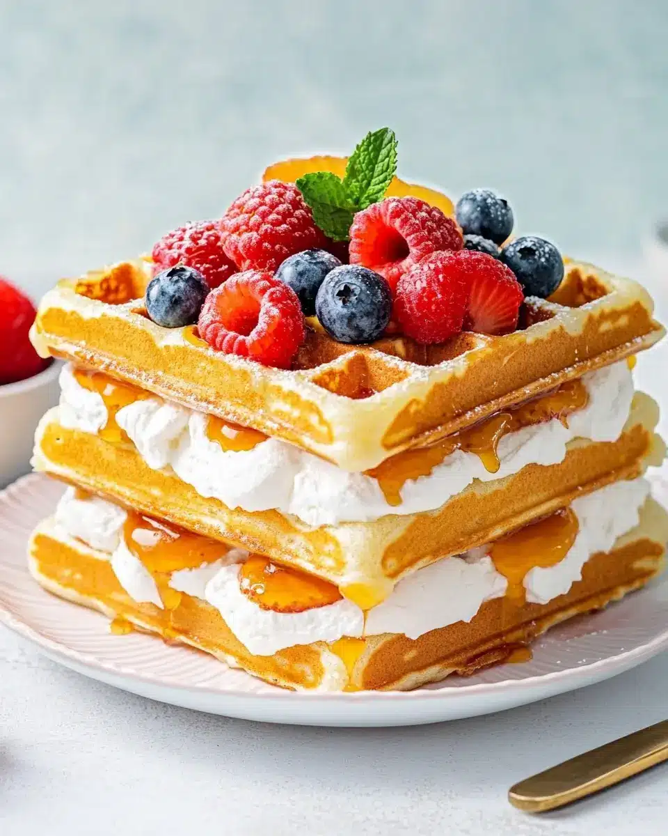 Waffelkuchen ohne Backen: Irresistibly Easy Dessert Delight