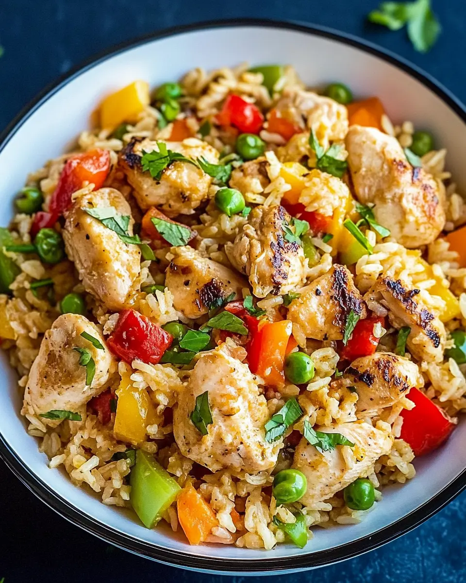 Reispfanne mit Hähnchen und Gemüse: Easy Comfort Food Bliss