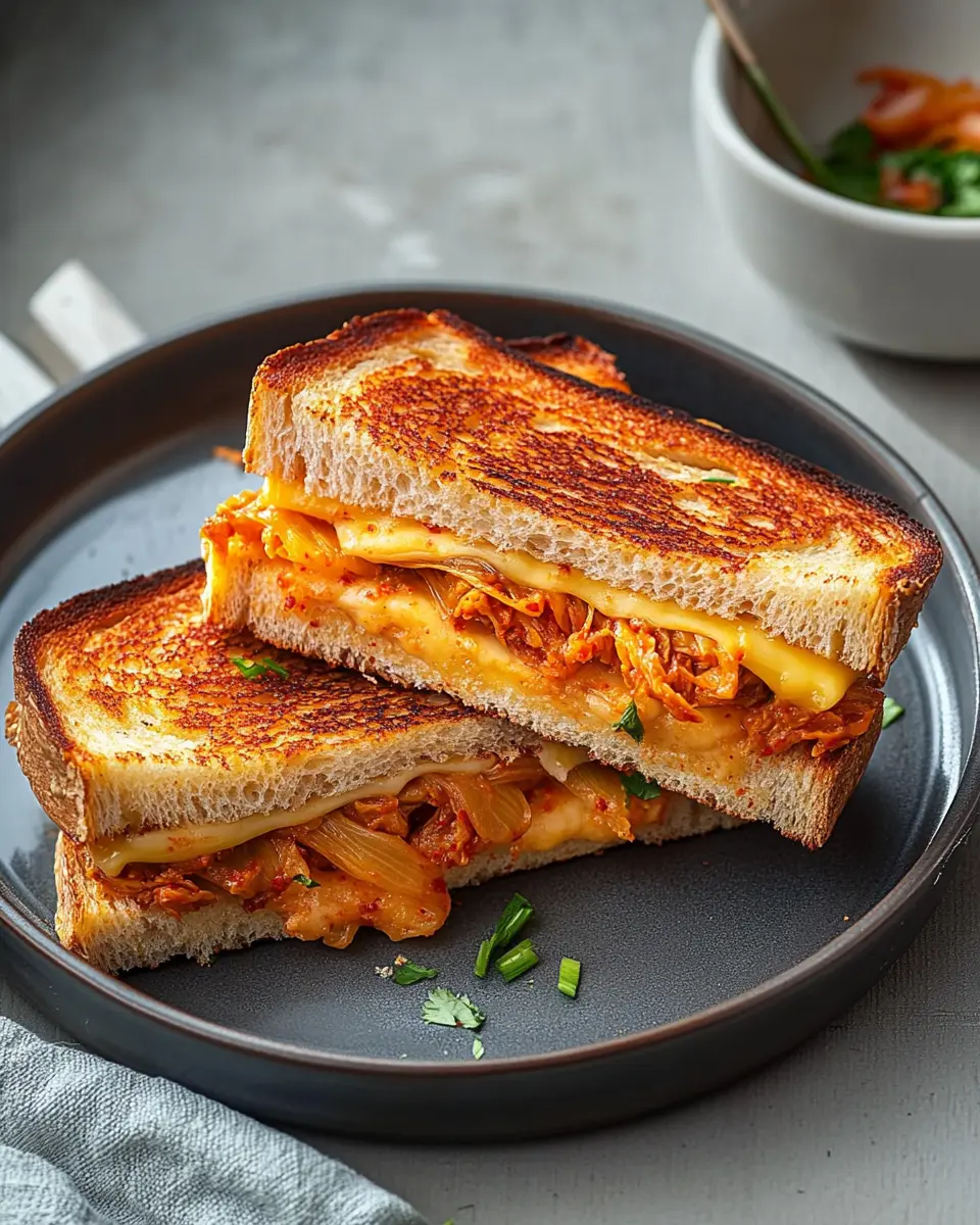 Kimchi Cheese Sandwich: Irresistibly Bold Flavor Adventure
