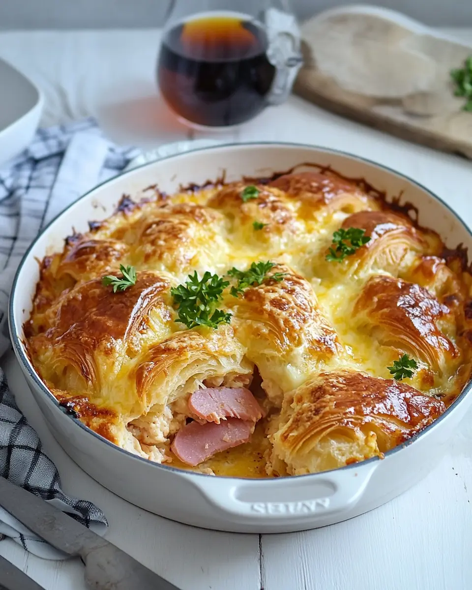 Schinken & Käse Croissant Auflauf: Irresistibly Easy Comfort Food