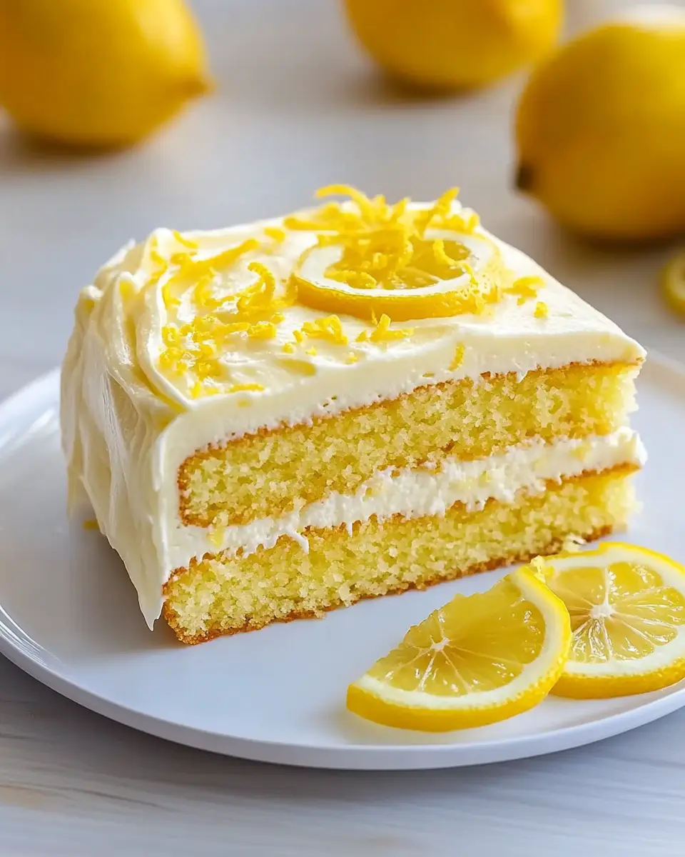 Saftiger Zitronenkuchen mit Frischkäsefrosting: Best Ever Delight!